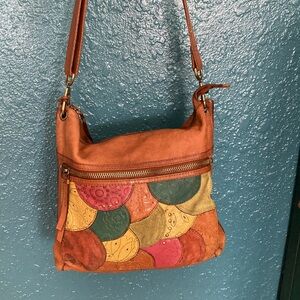 Vintage Fossil Leather Purse
